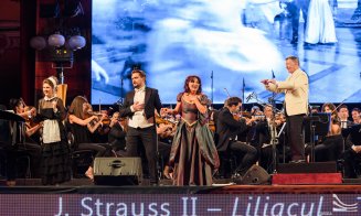 Concert în aer liber, la deschiderea stagiunii Operei din Cluj. Mii de spectatori, prezenţi "La Operă"