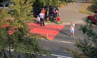 Biciclist lovit pe Titulescu. Șoferul, de aproape 70 de ani, nu s-a asigurat la viraj