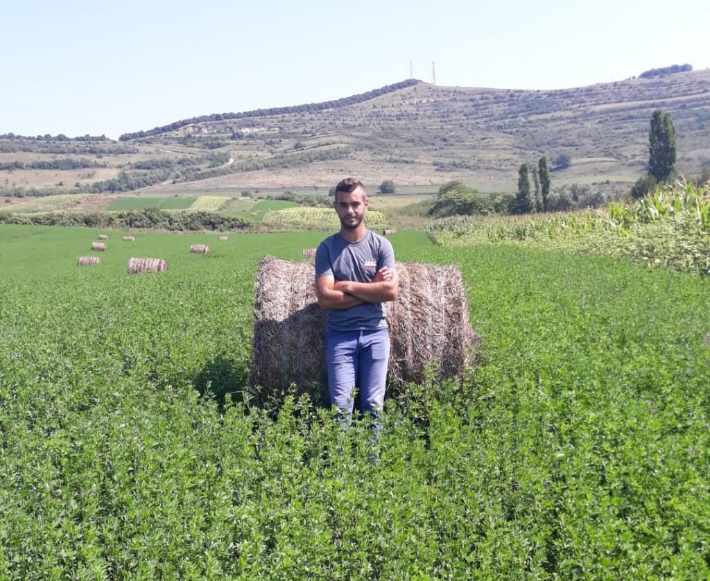 Manager de cooperativă la 25 de ani. Fermier în Cătina, masterand la Cluj-Napoca