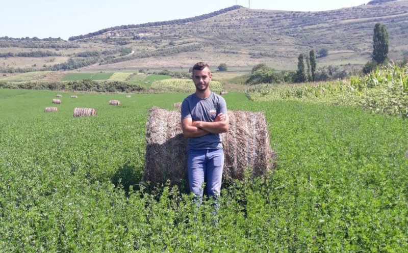 Manager de cooperativă la 25 de ani. Fermier în Cătina, masterand la Cluj-Napoca