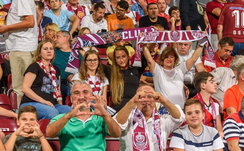 CFR pune în vânzare pachete pentru meciurile din Europa League