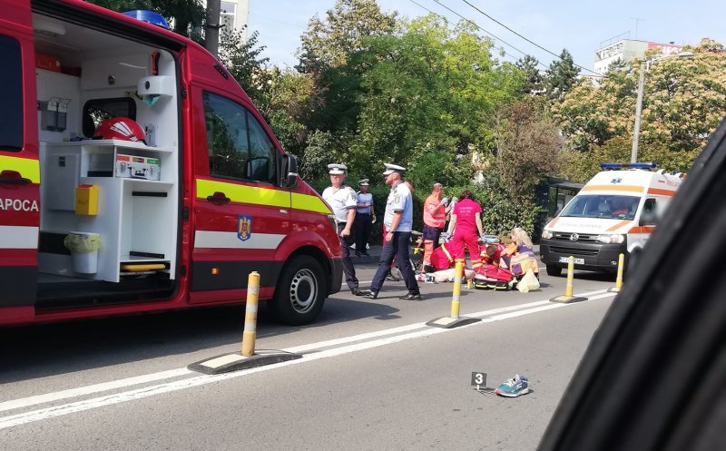 Pieton, accidentat mortal la Cluj-Napoca