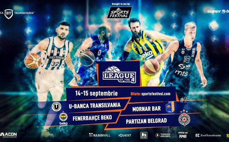 Culisele League of the 4. Cum au ajuns să se înfrunte la Cluj forțele baschetului european