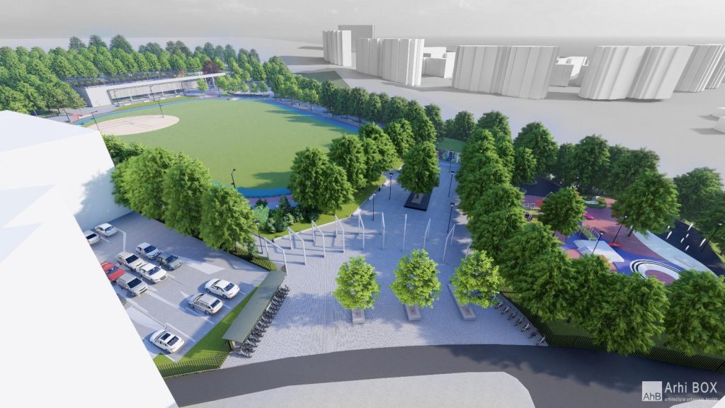 PUZ-ul pentru Baza Sportivă „La Terenuri”, în consultare publică. Investiție de 1,52 milioane euro