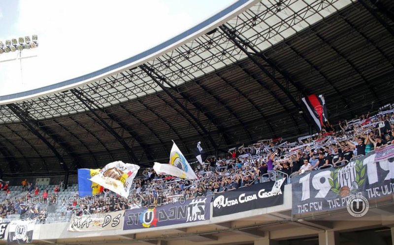 "U" revine pe Cluj Arena, cu spectatori