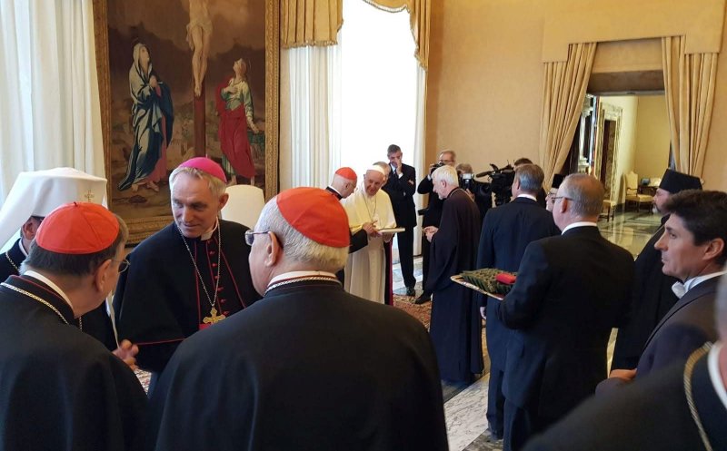 Episcopul de Cluj, în audiență la Papa Francisc