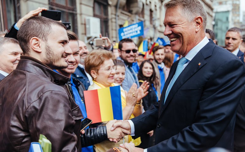 Klaus Iohannis și-a depus oficial candidatura: "E nevoie de multă muncă pentru a repara tot ce a stricat PSD"