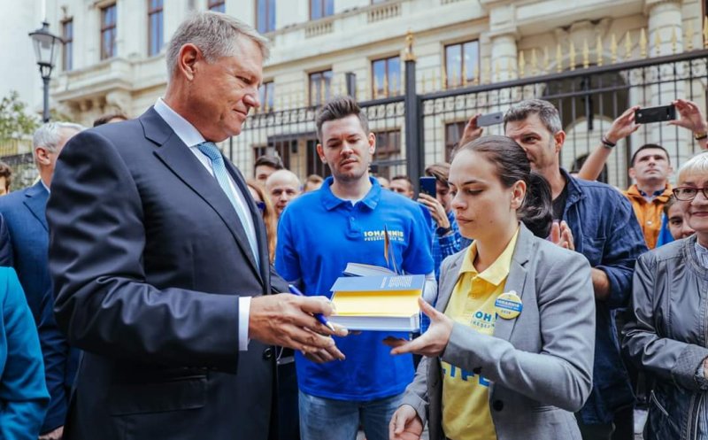 Klaus Iohannis, la depunerea candidaturii: ȘTIU ce trebuie făcut și împreună cu un guvern pro european, în jurul PNL-ului, vom face această muncă pentru români!