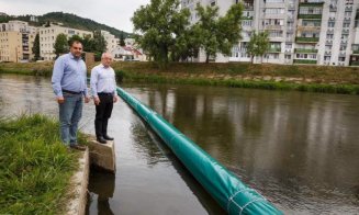 Sistem antigunoaie amplasat gratuit pe Criș. Primăria Cluj a dat 60.000 de euro