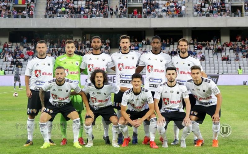 “U” Cluj, reprezentată la loturile naționale. Un fundaș al “studenților”, printre jucători de la Juventus și Sassuolo