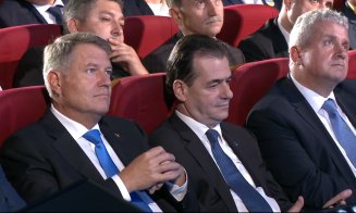 Demonstraţie de forţă a PNL la Cluj. Klaus Iohannis, Ludovic Orban, Emil Boc, Rareş Bogdan