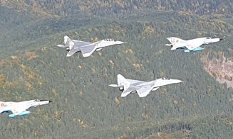 Imagini spectaculoase din timpul exercițiului militar de la Câmpia Turzii