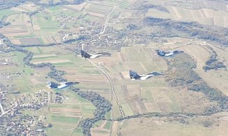 Imagini spectaculoase din timpul exercițiului militar de la Câmpia Turzii
