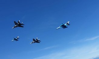Imagini spectaculoase din timpul exercițiului militar de la Câmpia Turzii