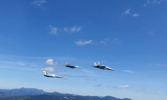 Imagini spectaculoase din timpul exercițiului militar de la Câmpia Turzii