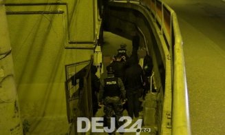 Captură impresionană de droguri, la Dej. Polițiștii au confiscat 70 de kilograme de canabis