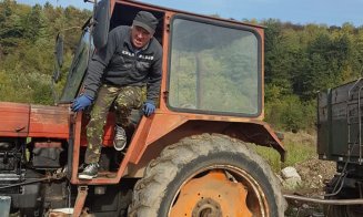 Floreșteanul care a aruncat gunoaie cu tractorul, amendat și pus să curețe