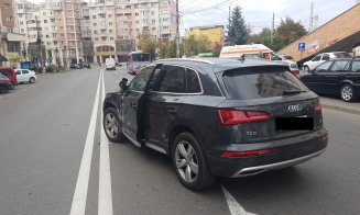 Accident între o mașină și un autobuz, în Gheorgheni. Un pasager a fost rănit