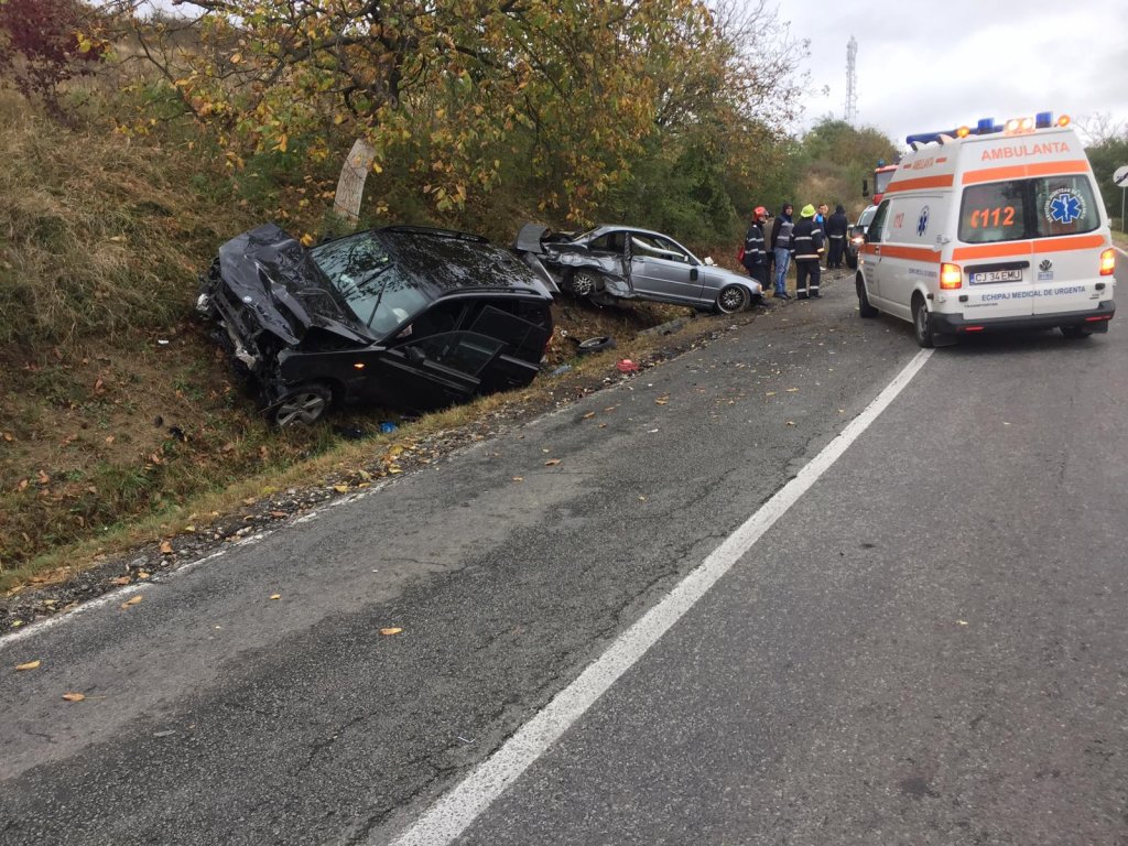 Accident cu patru răniți, la Turmași. Este al șaptelea de astăzi