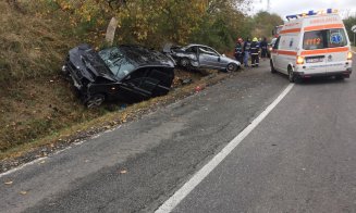 Accident cu patru răniți, la Turmași. Este al șaptelea de astăzi