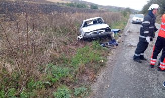 Încă un accident la Cluj. Două persoane au ajuns la spital