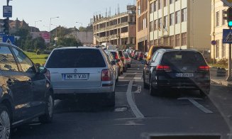 Început de săptămână, la Cluj. Trafic blocat în tot orașul