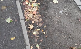 Trotuarul, parcarea preferată a şoferilor din Gheorgheni. "Iar s-a luat de la pietoni, nu de la maşini!"