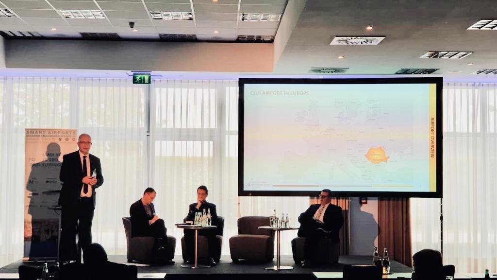 Dezvoltarea aeroportului din Cluj, studiu de caz la conferința Smart Airports de la München