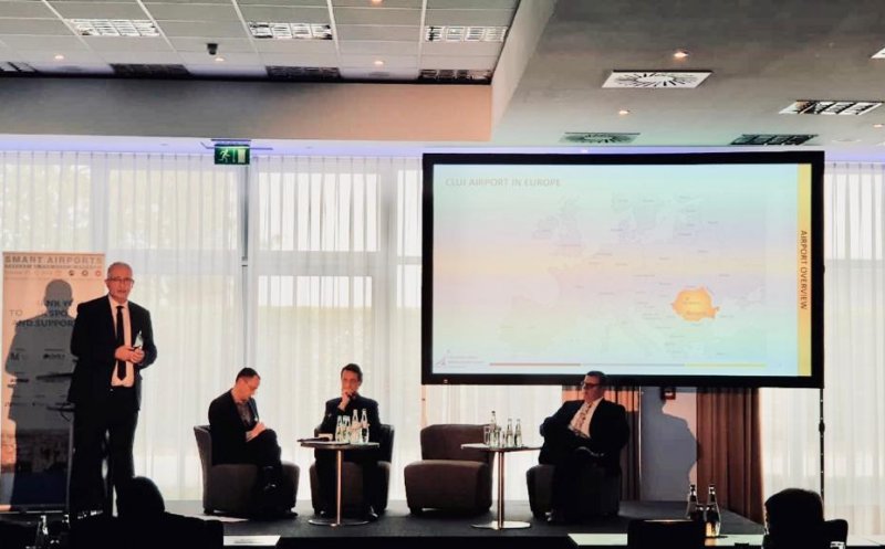 Dezvoltarea aeroportului din Cluj, studiu de caz la conferința Smart Airports de la München