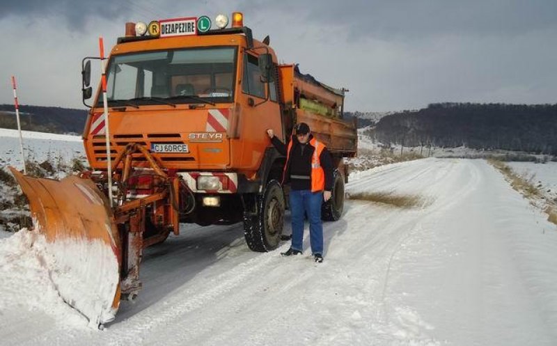Cum se va face deszăpezirea pe drumurile Clujului