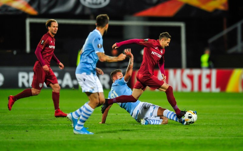 Vești bune pentru CFR Cluj. Partida cu Lazio de pe Olimpico s-ar putea disputa fără spectatori