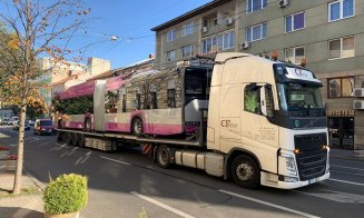 Rând pe rând, troleibuzele de la polonezi ajung la Cluj