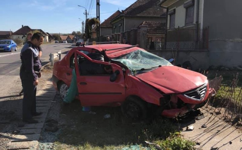 Ziua De Cluj Accident Cluj A Adormit La Volan și S A Răsturnat