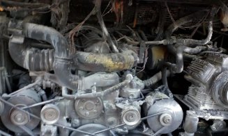 incendiu autocar