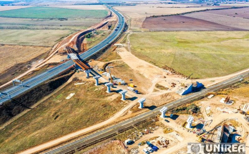 Cum arată nodul rutier Sebeș, după ce autostrada A10 a supratraversat A1