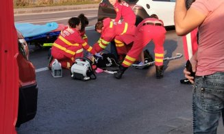 Fetița luată pe sus pe trecerea de pietoni, în stare gravă la spital