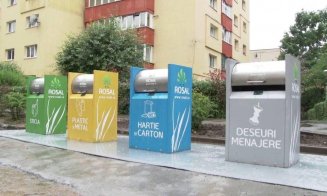 Cartelă pentru gunoi! Primăria Cluj testează un proiect-pilot pentru colectarea selectivă