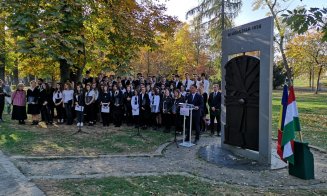 63 de ani de la Revoluţia anticomunistă din Ungaria, comemorați la Cluj. Peste 200 de maghiari prezenți