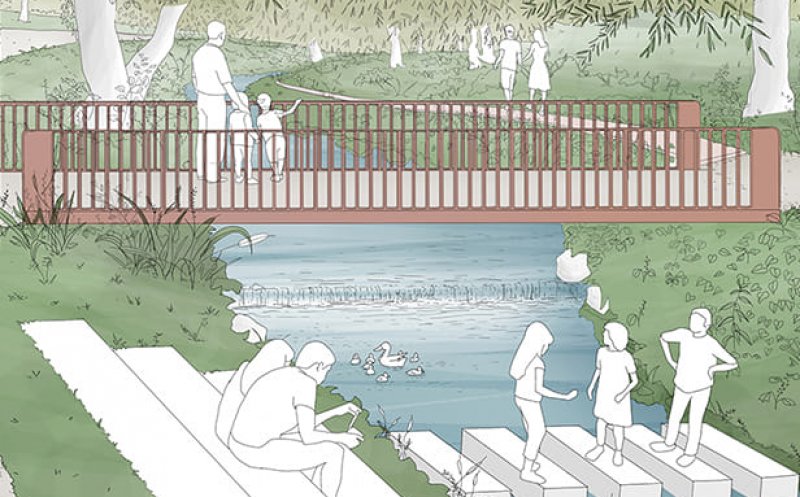 Parc de 2,5 ha şi grădină urbană pe Canalul Morii. DEZBATERE PUBLICĂ