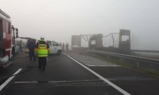 Familie de români cu doi copii, sfârșit tragic pe o autostradă din Ungaria. Au ars de vii