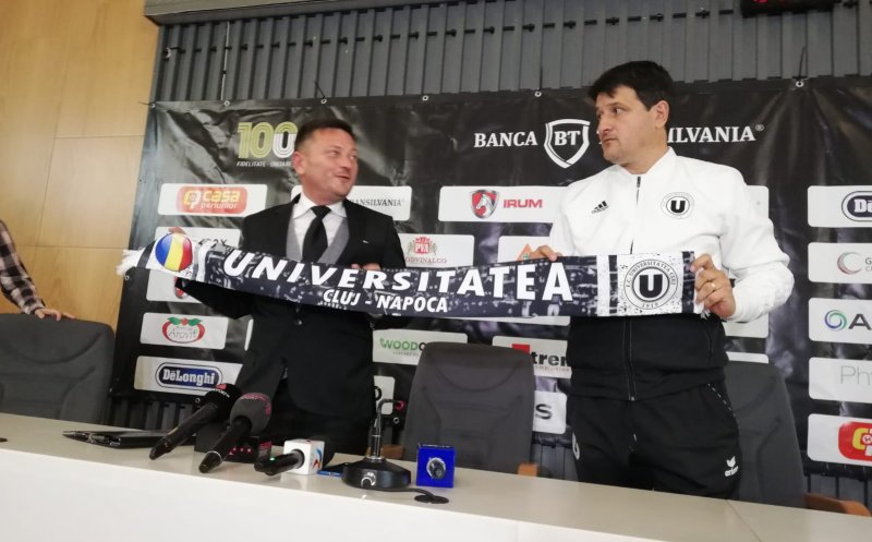 Daniel Stanciu, ambiții mari la "U" Cluj: “Văd acest club în Liga 1, în bătălia pentru cupele europene”