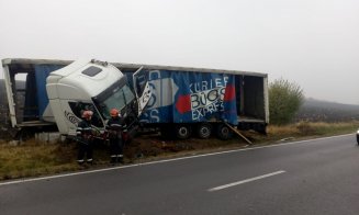 Accident pe Cluj - Turda