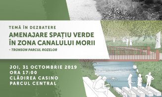 Cum se transformă Canalului Morii. Grădinărit comunitar, loc de joacă cu apa, pod care leagă Plopilor de Parcul Rozelor