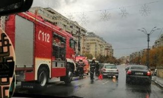 Accident cu 4 mașini pe podul de la Calvaria
