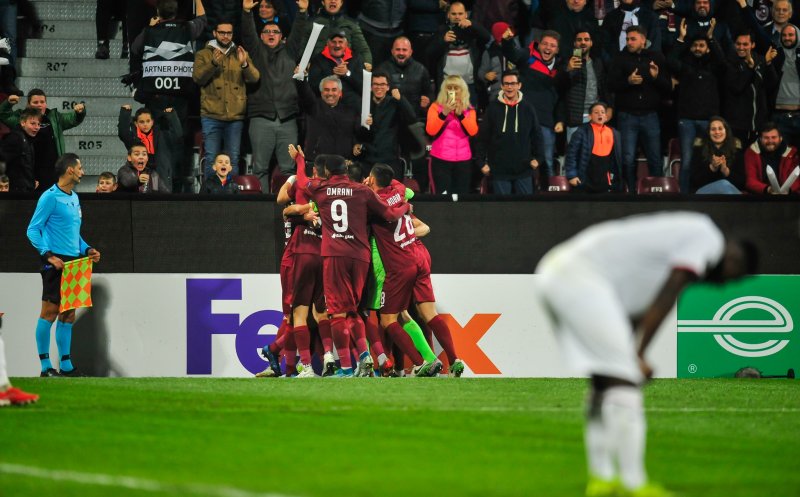 Un jucător de la CFR Cluj, în echipa ideală a etapei din Europa League