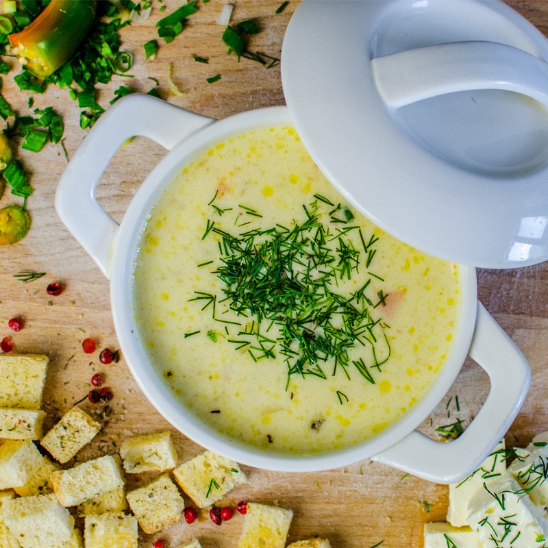Ciorbă de pui a la grec, numai bună în zilele reci de toamnă