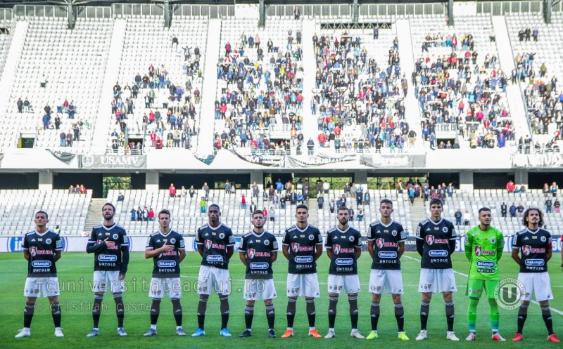 Un nou meci, o nouă remiză. Universitatea Cluj a încheiat la egalitate derby-ul cu Rapid