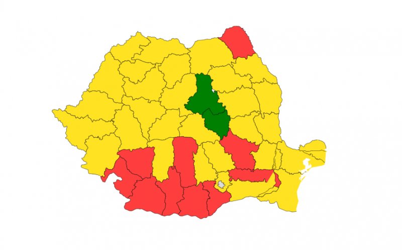 Prezidențiale 2019 | Harta rezultatelor, pe județe