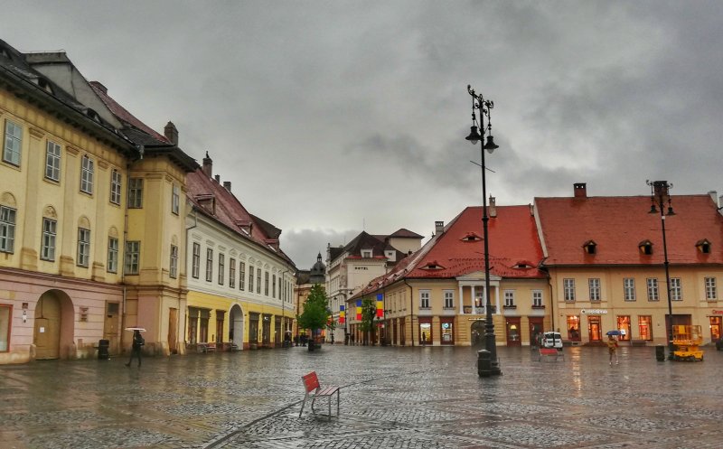 Sibiul, pe urmele Clujului. Noul mall ucide magazinele din centrul istoric