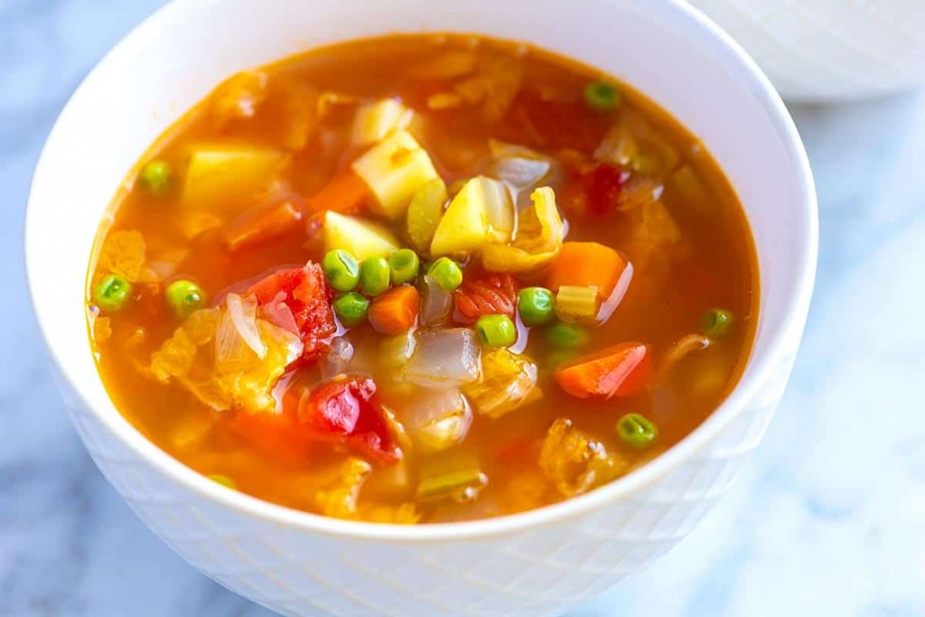 Ciorbă de legume, rețetă de post rapidă și plină de vitamine